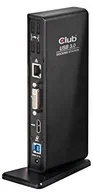 Stacje dokujące i replikatory portów - Club 3D CLUB3D SenseVision USB3.0 Dual Display Docking Station stacja dokuj$107ca 8717249401018 - miniaturka - grafika 1