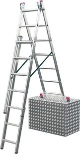Krause DRABINA 3x7* WIELOFUNKCYJNA TR CORDA 013378 - Drabiny - miniaturka - grafika 2