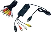 Kamery cyfrowe - akcesoria - Terratec Konwerter video na USB Terratec Grabby kasety VHS => DVD sygnał analogowy => cyfrowy - miniaturka - grafika 1