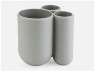 Kubki na szczoteczki do zębów - Umbra Stojak na szczoteczki Touch szary 023271-918 - miniaturka - grafika 1