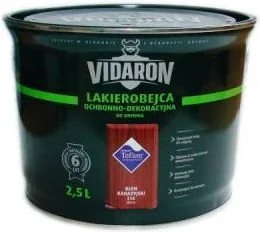 $221nie$222ka Vidaron - Lakierobejca ochronno-dekoracyjna do drewna 2.5L - Farby i impregnaty do drewna $221nie$222ka Vidaron - Lakierobejca ochronno-dekoracyjna do drewna 2.5L - Farby i impregnaty do drewna - miniaturka - grafika 1