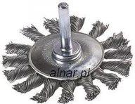 Inne urządzenia budowlane - Wolfcraft Szczotka druciana TARCZOWA 70mm WF2119000 - miniaturka - grafika 1