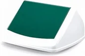 Pojemniki biurowe - Durable Pokrywa do pojemnika DURABIN FLIP-LID SQUARE 40 zielona DU160-4 - miniaturka - grafika 1
