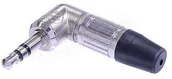 Złącza, przejściówki, adaptery - Neutrik NTP3RC wtyk mini jack 3.5mm TRS stereo kątowy - miniaturka - grafika 1