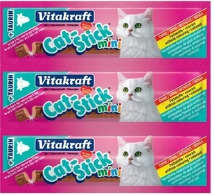 Vitakraft Vitakraft Cat Stick Mini kabanosy dla kota drób i wątróbką 3szt - Przysmaki dla kotów - miniaturka - grafika 3