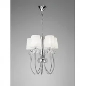 Lampy sufitowe - Mantra LOEWE CHROME 4632 Lampa 5 - miniaturka - grafika 1
