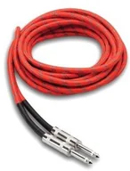 Kable - Hosa 3 gt18 °C3 przewód gitarowy TEXTI materiału EBE płaszcz 5 m, czerwony/zielony 3GT18C3 - miniaturka - grafika 1