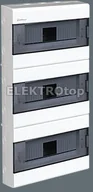 Rozdzielnie elektryczne - Elektroplast Skrzynka rozdzielcza natynkowa SRn-36 (N+PE - miniaturka - grafika 1