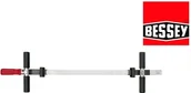 Imadła i ściski - Bessey ścisk zacisk korpusowy o dużej powierzchni docisku KS - miniaturka - grafika 1