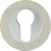 Szyldy i rozety - Domino Rozeta okrągła WKŁADKA 950 KOLOR NIKIEL/CHROM Szyld 950 M6/M9 PZ - miniaturka - grafika 1