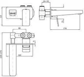 Nogi i stelaże pod umywalki - Zucchetti Element podtynkowy do baterii umywalkowej R99815 - miniaturka - grafika 1