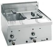 Frytownice gastronomiczne - Bartscher Frytownica gazowa z komorami 2 x 8 litrów - miniaturka - grafika 1