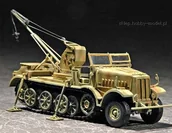 Modele do sklejania - Trumpeter Drehkran 6t auf Zugkraftwagen 18t (Sd.kfz.9/1) TRU07251 - miniaturka - grafika 1