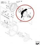 Części i akcesoria do maszyn rolniczych - CNH PAS NAPĘDU POMPY HYDROSTATYCZNEJ TX 84817631 - miniaturka - grafika 1