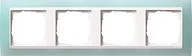 Klawisze i ramki - Gira EVENT OPAQUE SELEDYNOWY/BIAŁY Ramka X4 [0214395] - miniaturka - grafika 1