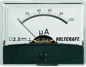 Inne urządzenia pomiarowe - VOLTCRAFT Analogowy wskaźnik panelowy AM-60X46/100uA/DC (AM-60X46/100ľA/DC) - miniaturka - grafika 1