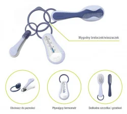 Beaba Akcesoria do pielęgnacji, Mineral - Nożyczki dla dzieci - miniaturka - grafika 3