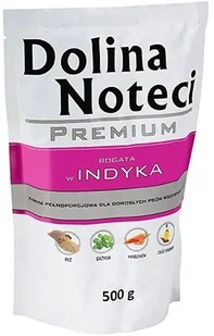 Dolina Noteci Premium Pies Indyk saszetka 500g 5900842013174 - Mokra karma dla psów - miniaturka - grafika 3