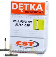 Dętki rowerowe - CST Dętka 26 1,90/2,125 Presta 60mm - miniaturka - grafika 1
