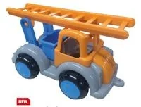 Vikingtoys Pojazd straż pożarna z figurką Jumbo Edi - Samochody i pojazdy dla dzieci - miniaturka - grafika 2