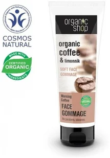 Organic Shop Kawa Poranna Delikatny Scrub Gomaż Do Twarzy 75ml - Peelingi i scruby do twarzy Organic Shop Kawa Poranna Delikatny Scrub Gomaż Do Twarzy 75ml - Peelingi i scruby do twarzy - miniaturka - grafika 1