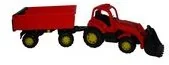 POLESIE Poland Osiłek traktor z przyczepą Nr1 i łyżką - Samochody i pojazdy dla dzieci - miniaturka - grafika 2