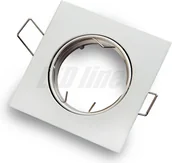 Oprawy, klosze i abażury - LED line Oprawa kwadratowa ruchoma, odlew - biały matowy 242977 - miniaturka - grafika 1