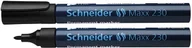 Markery permanentne - Schneider Marker Permanentny Maxx 230, okrągły, 1-3 mm, czarny SR123001 - miniaturka - grafika 1
