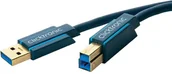 Kable USB - Clicktronic Kabel USB 3.0 70092 [1x Złącze męskie USB 3.0 A 1x Złącze męskie USB 3.0 B] 1.80 m niebieski - miniaturka - grafika 1