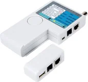 Narzędzia sieciowe - Velleman AUTOMATYCZNY MINI TESTER SIECI LAN RJ45 10 VTLAN7 - miniaturka - grafika 1