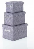 Kosze na bieliznę - Kela Komplet koszy łazienkowych Rimossa 31280 - miniaturka - grafika 1