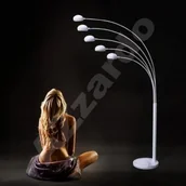 Lampy stojące - Azzardo Lampa podłogowa PALP TS 5805 SHINY Biały - - miniaturka - grafika 1