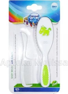 Canpol babies Szczotka do włosów z grzebykiem 2/417 - 1 szt. - Szczotki i grzebienie do włosów - miniaturka - grafika 7