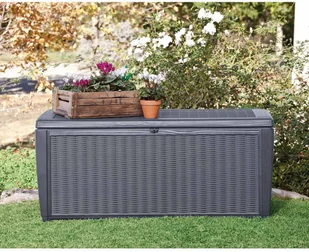 Keter Keter Skrzynia ogrodowa Sumatra antracyt 17200549 17200549 - Pudełka i szkatułki - miniaturka - grafika 3