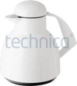 Wyposażenie lokali gastronomicznych - Helios Termos z tworzywa, z pokrywką 1 l, biały | , Day HELIOS-7934-001 - miniaturka - grafika 1