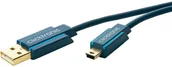 Kable USB - Clicktronic Kabel USB 2.0 70127 [1x Złącze męskie USB 2.0 A 1x Złącze męskie mini-USB 2.0 B] 1.80 m niebieski - miniaturka - grafika 1