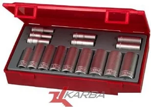 TENGTOOLS Zestaw 16 zestaw nasadek długich z chwytem 3/8 TT3816 144300100 - Klucze i nasadki - miniaturka - grafika 5