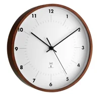 Zegary - TFA Dostmann 98.1097 zegar ścienny sterowany radiowo z fornirem drewnianym 98.1097 - miniaturka - grafika 1