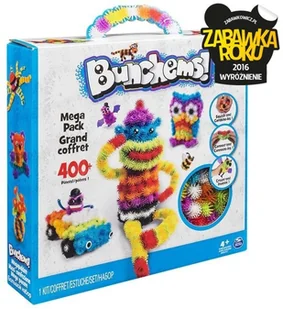 Spin Master Bunchems kolorowe rzepy mega zestaw 406 el 5900022 - Zabawki kreatywne - miniaturka - grafika 10