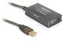 Huby USB - Delock HUB USB 4 10m 82748 - miniaturka - grafika 1