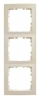 Klawisze i ramki - LEDart potrójna kremowa 5310138982 B.Kwadrat Berker - miniaturka - grafika 1