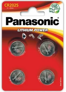 Panasonic CR2025EL/4B 4 szt. - Baterie i akcesoria - miniaturka - grafika 2