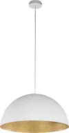 Lampy sufitowe - Sigma SFERA 90 Biały/złoty 1 zwis - Żyrandol/lampa wisząca 1x E27 (max 60W) 3012 (30127) - miniaturka - grafika 1