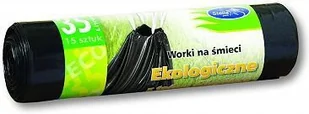 Stella ST WORKI NA ŚMIECI EKOLOGICZNE 35L 15SZT Z TAŚMĄ ŚCIĄGAJĄCĄ LDPE) + 3 SZT GRATIS zakupy dla domu i biura! A11-WNS-4249 - Worki na śmieci - miniaturka - grafika 2