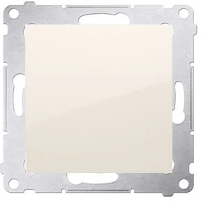 Kontakt Simon Simon - 54 - Zaślepka ramki z mostkiem i łapkami kremowy DPS.01/41 - Klawisze i ramki - miniaturka - grafika 2