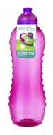 Shakery i bidony sportowe - SISTEMA Bidon SISTEMA Squeeze 620 ml Różowy - miniaturka - grafika 1