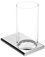 Akcesoria łazienkowe - Keuco Uchwyt na szklankę ze szklanką Edition 400 11550019000 - miniaturka - grafika 1