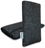 Etui i futerały do telefonów - APPLE Stilbag Filztasche 'FINN' für iPhone 7 plus - Farbe: anthrazit/schwarz - miniaturka - grafika 1