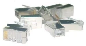 Assmann Wtyk RJ45 ekranowany kat.6 uniwersalny drut/linka 8P8C 100szt X-ML-6F-IM (X-ML-6F-IMP) - Kable miedziane - miniaturka - grafika 2