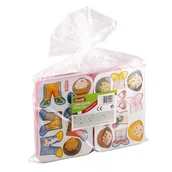 Układanki dla dzieci - Quercetti Układanka magnetyczna Dress Baby 24 sztuki mix - miniaturka - grafika 1
